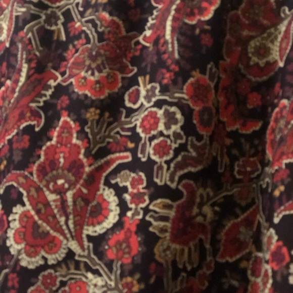 Retro 90’s- Y2K skirt - Requirements - brown & orange autumn toned, floral print - Picture 3 of 6